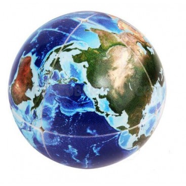 V-Cube 2x2 Earth 2b Pillow. Glossy Magic Cube