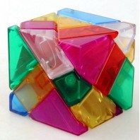 Ghost Cube 3X3 COLORS TRANSPARENT