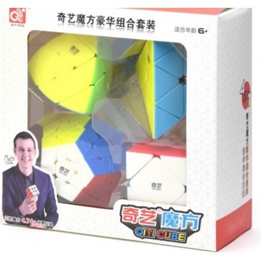 Pack Qiyi: Megaminx ,Skewb, Ivy, Pyraminx