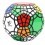Dayan Megaminx I 12x12 Base Negra con ridges en esquinas. Dodecahedron