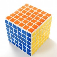 SHENGSHOU 6 x 6 cube axis ball. WHITE BASE.