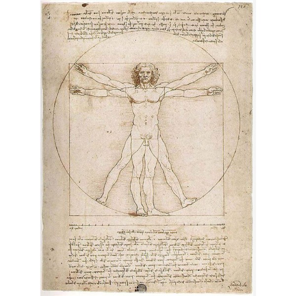 PUZZLE 1000 PIEZAS LEONARDO DA VINCI - MasKeCubos