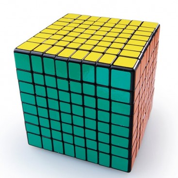 Shengshou 8x8 Magic Cube. Black Base