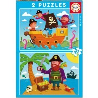 DOUBLE PIRATES PUZZLE 2X20