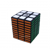 Cuboid 3x3x7 Magic Cube. Black Base