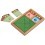 Branco Oriente muito brilho 1: cubo cubo 4 x 4 + 5 x 5