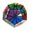Pyraminx Crystal Magic Minx. Black Base
