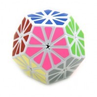 Pyraminx Crystal Magic Minx. White Base