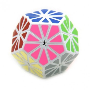Pyraminx Crystal Magic Minx. White Base
