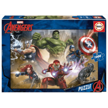 PUZZLE 1000 PIECES MARVEL HEROES