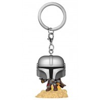 LLAVERO POCKET POP STAR WARS THE MANDALORIAN WITH JET PACK