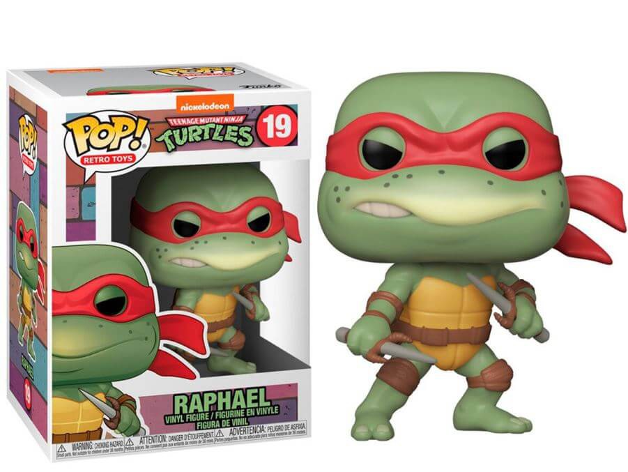 Funko Pop Figure Ninja Turtles Raphael Maskecubos Com