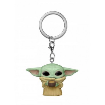 LLAVERO POCKET POP STAR WARS THE MANDALORIAN YODA THE CHILD CUP