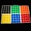 4x4 Stickers White Set. Magic Cube Replacement