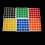 5x5 Stickers White Set. Magic Cube Replacement