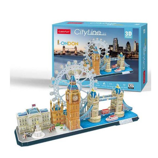 Puzzle 3D - London City Line  Puzzle 3D Enfant Et Puzzle 3D