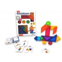 EXTENDED 3D MAGNETIC TANGRAM