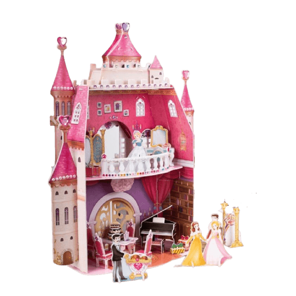 Disney Princess Castle, 3D Puzzle Buildings, 3D Puzzles, Products