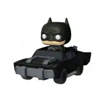 FIGURA FUNKO POP RIDE SUPER DELOUXE BATMAN IN BATMOBILE DC COMICS