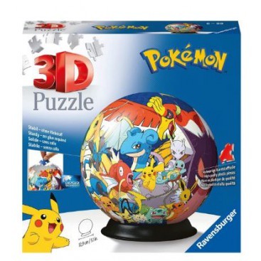 PUZZLE BALL POKEMON 3D 72 PZAS