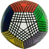 Black Petaminx. Magic Dodecahedron
