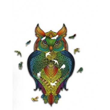 RAINBOW WOODEN PUZZLE TIGER