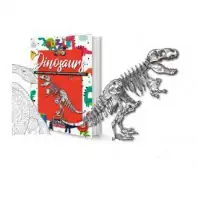 DINOSAURES-CASSE-TÊTE-LIVRE-CASSE-TÊTE 3D-COLLECTION-PAGES