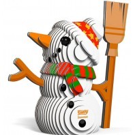 PUZZLE 3D EUGY SNOWMAN