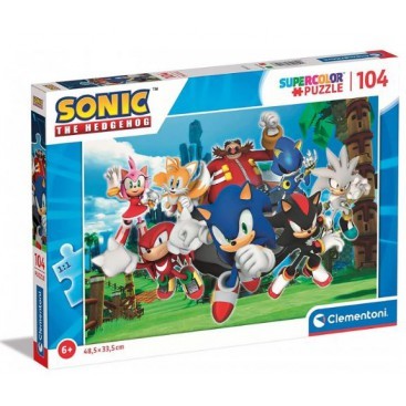 Puzzle Sonic The Hedgehod 240 Piezas Tapimovil Snc01212