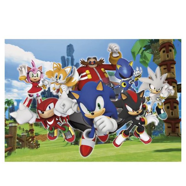 Puzzle Sonic The Hedgehog 70 Piezas 21x30 Tapimovil