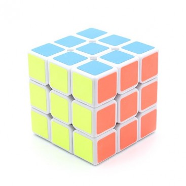 Moyu Weilong 3x3x3 Magic Cube. White Base