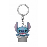 LLAVERO POCKET POP STITCH IN BATHTUB DISNEY