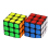 C4U Braille Dice 3x3x3 Magic Cube Tiles. Black Base