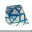 Blue magic diamond. Magic Cube 3 x 3 Diamond.
