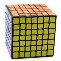 Mini ShengShou 7x7. Cubo mágico 69mm 7x7x7 base negra.