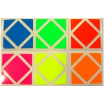 UltraViolet SkewB Stickers Set. Pegatinas Reflectantes